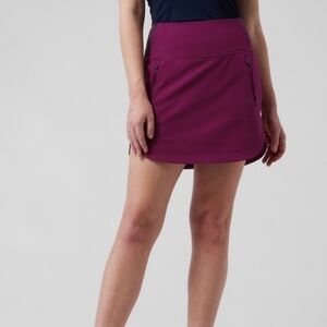 SALE {5/$25} 📦 Athleta Exotic Fuchsia Fairway Golf Tennis  Skort 16” XS